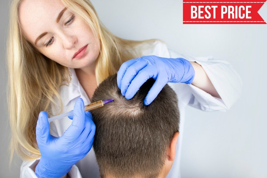 Vlasová plazmaterapie 3+1 zdarma! sleva na vlasovou plazmaterapií